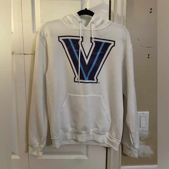 Other - Villanova Men’s White Hoodie Sweatshirt